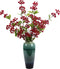 5 Pcs Artificial Holly Berries 30.7" - Christmas Tree Decorations, Realistic Red