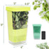 3 Pack 3 LUVCOSY Herb Keeper, BPA-Free Plastic Herb Saver with an Inner Basket for Cilantro, Mint, Parsley