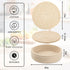 Trivets for Hot Dishes, Cotton Coasters 5 Pcs and Storage Basket, Hot Pads for Kitchen and Table Protection
