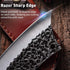Upgraded Huusk Kitchen Chef Knife Viking Knife with Sheath, Japanese Forged Multipurpose Meat Knives with Gift Box