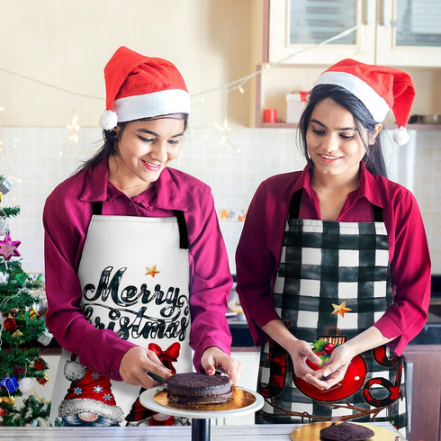 Geyoga 12 Pcs Waterproof Seasonal Aprons Holiday Kitchen Aprons Adjustable Cooking Aprons for Valentines St Patrick's