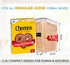 2 Pack (15.4 Oz Shazo Cereal Capacity) Small Airtight Cereal Containers Storage with Lids, Perfect Space Saving