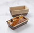 Pastry Chef's Boutique Disposable Rectangular Paper Loaf Pan Molds, 25pcs, 6''x2.5''x2''