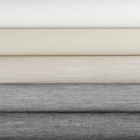 Kincmo (50% 60% 70% 75% Motorized Blinds with Remote, Light Filtering Roller Shades Work with Apple