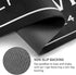 KOZYFLY Laundry Room Rug Runner 20"x31", Non Slip Washable Kitchen Mat, Waterproof Mudroom Carpet in Black