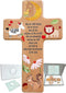 Oraaham Baby Wall Cross-Decorative Wood Cross & angel Child room Wall Hanging
