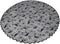 Black Lace Tablecloth Round Overlay, 70" for Halloween Party, Easter, Fireplace, and Mantle Cover Decoration