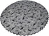 Black Lace Tablecloth Round Overlay, 70" for Halloween Party, Easter, Fireplace, and Mantle Cover Decoration