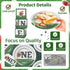 192pcs First Year Down Birthday Party Decorations Include Photo Banner High Chair Banner Backdrop Tablecloth Balloons