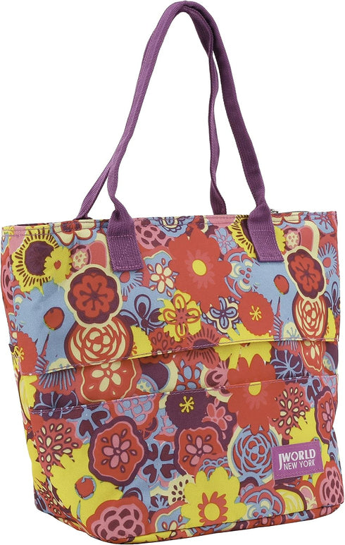 J World New York Lola Lunch Tote, One Size, Poppy Pansy