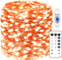 Fairy Lights 66ft 200 LED USB Twinkle String Lights Plug in Silver