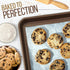 NutriChef 2-Piece Nonstick Baking Sheet Pans - Large & Medium Cookie Sheets - Premium Carbon Steel Oven Bake Trays -