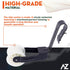 Dryer Repair Kit with Drum Rollers, Belt, Idler Pulley for Maytag MEDC300BW0, MEDC200XW3, and More
