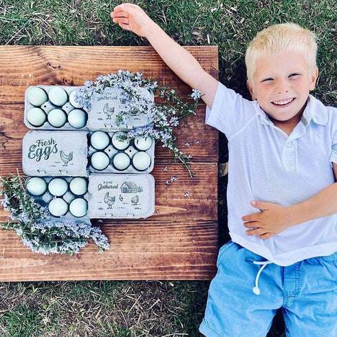 Dozen 15 Dozen 30 Dozen 6 12 Half Empty Egg Cartons- Full Can Split to Half Size Cartons- Securely Holds or Extra Large