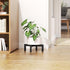 3.6 bussdis Plant Stand Holder Single Plant Riser For Indoor Outdoor Flower Pot Stand Tall IN Metal Black