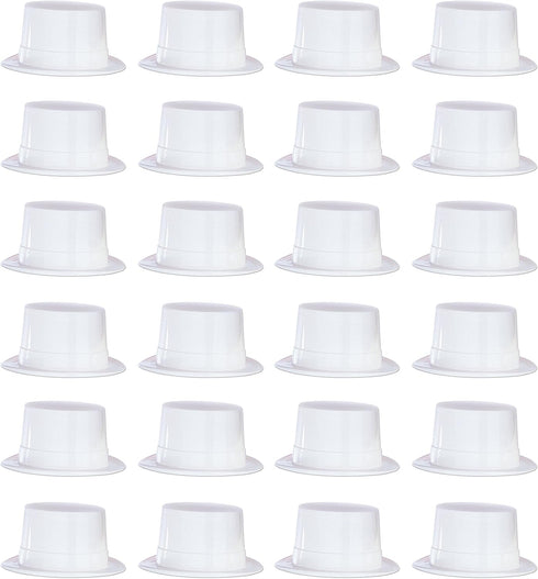 Beistle 66625 24-Piece White Plastic Toppers
