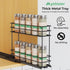 Mystozer 2.5" Wx10.43 Dx8.26 1 2 Pull Out Spice Rack Organizer for Cabinet, Slide Out Spice Racks, Easy to Install