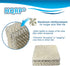 HQRP Wick Filter (4-Pack) Compatible with Duracraft Humidifiers DH803 DH804 DH805 DH806