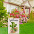 Welcome Cactus Garden Flag - Vertical Double Sided Rustic Farmhouse Flag, 12.5 x 18 Inch Outdoor Decoration