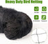 25x50 2.4" CITOOTY Bird Netting for Chicken Coop Run, Ft Heavy Duty Poultry Netting with Mesh, UV Resistant Black Net