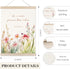 Koesus 12x16 Inch, Nursery Bible Verses Christian Wall Art Poster Hanger Frame She is More Precious Than Rubies