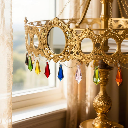 50pcs 38mm H&D HYALINE & DORA Suncatcher Crystal Icicle Pendant Sun Catchers Chandelier Prisms Drops Lamp Candle