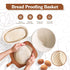 2 36oz Sourdough Starter Kit with Proofing Baskets, Sourdough Starter Jar, Bread Lame, Dough Scraper, Dough Whisk