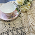 15.7"x59" USTIDE Handmade Crochet Lace Table Runners Beige Cotton Doilies for Coffee Table Dresser End Table