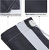 HOMEST 2 Pack XL Nylon Laundry Bag with Strap, Large Organizer for Up to 4 Loads of Laundry, Black and Sky Blue