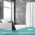 BigFoot Shower Curtain Liner, 72 x 72 PEVA Premium Shower Curtain with Rustproof Metal Grommet
