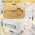 Satax Countertop Butter Dish with Lid and Knife Spreader for and Refrigerator, Keep Butter Fresh, Easy Scoop