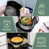 P&P CHEF Cake Pan Set of 2, 9.5 Inch Nonstick Round Baking Pans for Birthday, Wedding, Christmas Layer Cakes.