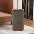 Vincona Laundry Basket with Wheels, Tall Dirty Clothes Hamper on Wheels, Rolling Laundry Hamper with lid for Dorm