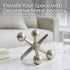 5" Modern Decorative Sculpture Figurine - Home Accent for Living Room Decor or Bathroom Decor - Elegant Statement