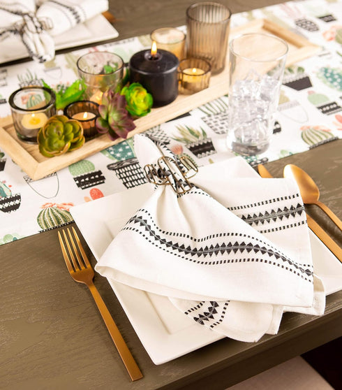 DII Urban Cactus Kitchen Collection, 14x72 Table Runner