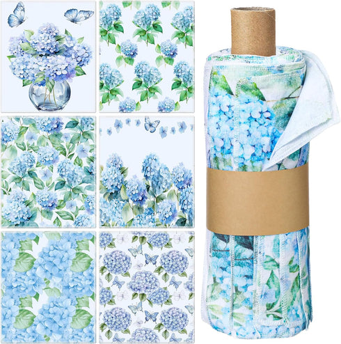 Noveread 36 Pack Reusable Cleaning Cloths Washable Cotton Kitchen Dish Towels for Home