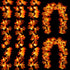5 Pack Fall Decor Garland with Lights, 50 Ft 100 LED Enlarged Maple Leaves, Waterproof Battery Operated Indoor Outdoor
