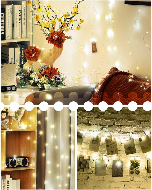60 Pack 7 20 Hortsun Wine Bottle LED Lights with Cork Fairy Mini String Lights Battery Operated Mini Waterproof ft