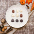 30 Hiawbon Pcs Fake Chocolate Artificial Food Realistic Mixed Color Chocolate Models Bulk Faux Dessert