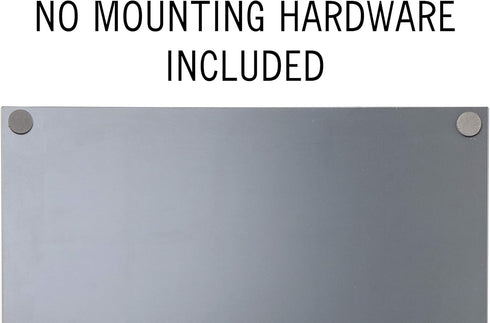 Red Co. 12" x 18" Large Decorative Frameless Beveled Edge Wall Mirror - Rectangular Hanging Design