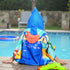 Ythuil Backpack, 30"x 25" 3-10 Dragon Hooded Towels for Kids, with Kids Beach Towel for Years, Dragon Gifts for Boys