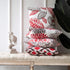 PHANTOSCOPE Set of 4 New Living Series Decorative Throw Pillow Case - Red, 18" x 18" inches, 45cm x 45cm