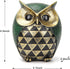 Leekung Owl Statue for Home Decor Accents,Owl Decor for Modern Bathroom Bookshelf Bedroom Mantle Living Room Home