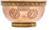 7 Chakras Copper Offering Bowl - Altar Use, Ritual Offerings, Home Decor, Meditation Accessories, Incense Holder