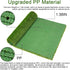 THREE ORANGES 47x31IN, 1.38" Artificial Grass Mat Thick Realistic Dog Potty Grass with Drainage, Cuttable Fake Grass