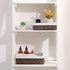 Countertop Set 2 Small Storage Basket With Liner,Wicker Decorative Basket for coffee table,RectangleTray,Bathroom