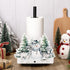 Countertop Yookeer Christmas Paper Towel Holder Deer Tree Snowflakes Towels Paper Holder for Kitchen Bathroom Home