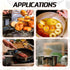 3 Pairs Extra Long Cooking Chopsticks - 15.3 Inch Stainless Steel & 16.5 Inch Wooden for Hot Pot, Frying, Noodle Cooking