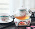 Sets Set 03) Jusalpha Fine China Tea Vintage Rose Flower Series Coffee Cup-Teacup Saucer Spoon with Teapot Warmer
