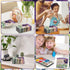 Chiisong 200 Pcs Easter Paper Napkins Bulks He Is Risen Napkins Disposable Spring Lily Purple Easter Bunny Egg Guest